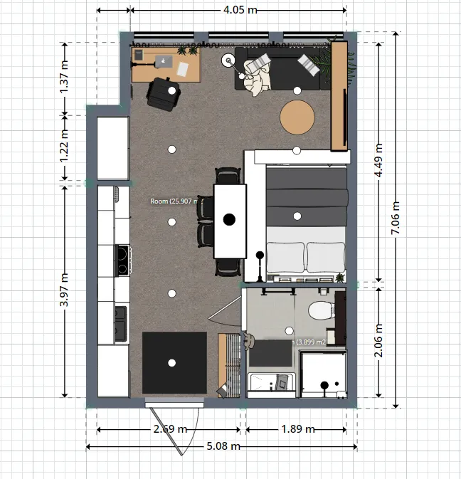 projeto-de-kitnet-para-alugar-1-quarto_studio