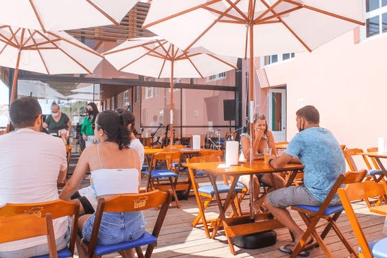 Arquitetura de restaurantes tradicionais